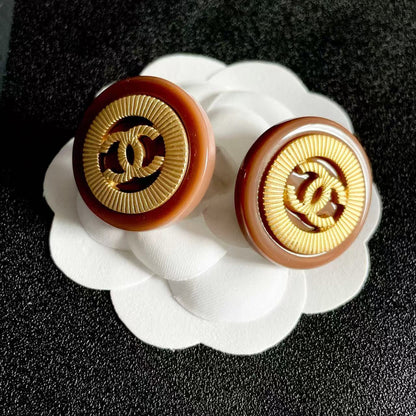 [Lume Jewels]Classic Double C Earrings