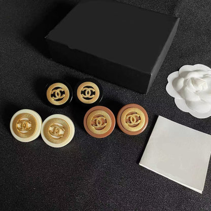 [Lume Jewels]Classic Double C Earrings