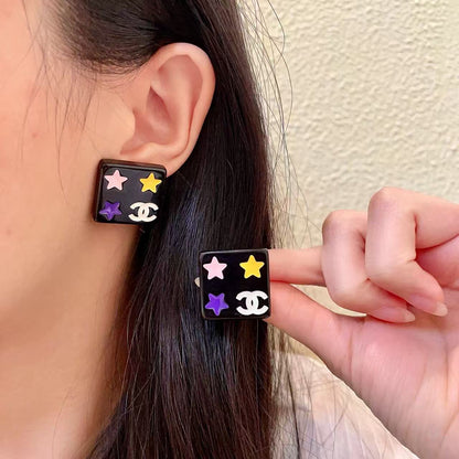 [Lume Jewels]Square Stud Earrings