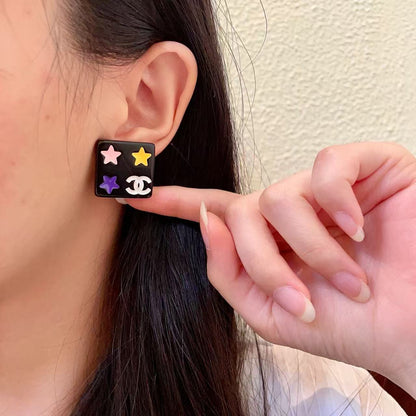 [Lume Jewels]Square Stud Earrings