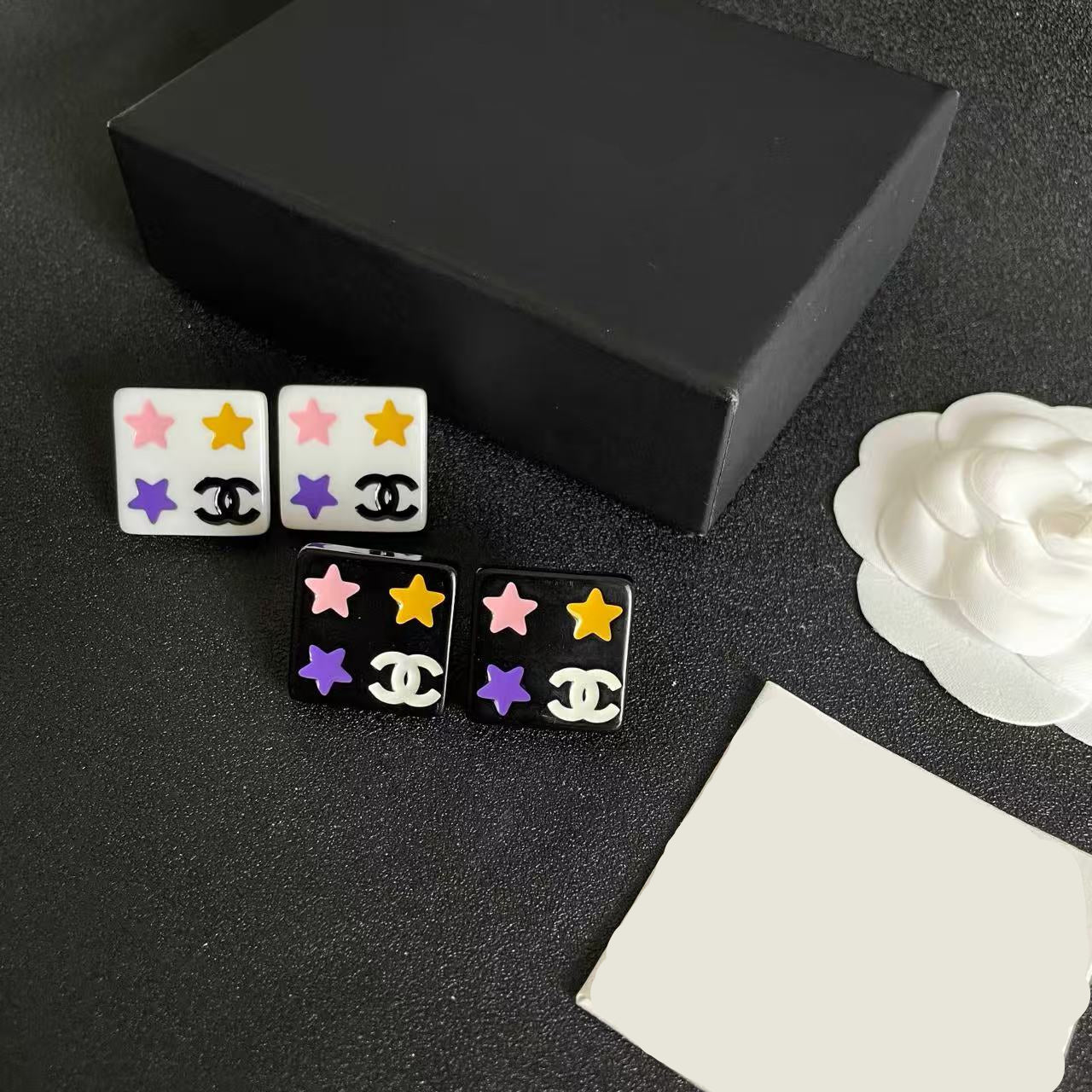 [Lume Jewels]Square Stud Earrings