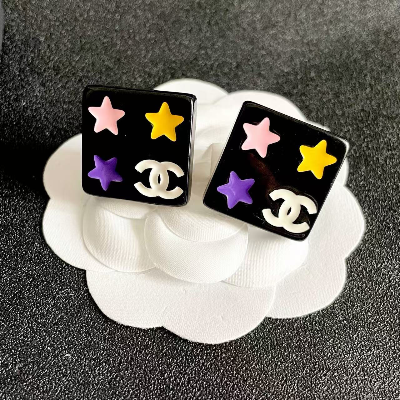 [Lume Jewels]Square Stud Earrings