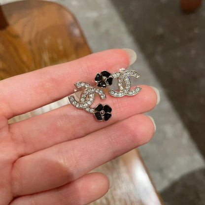 [Lume Jewels]Mini Camellia Stud Earrings