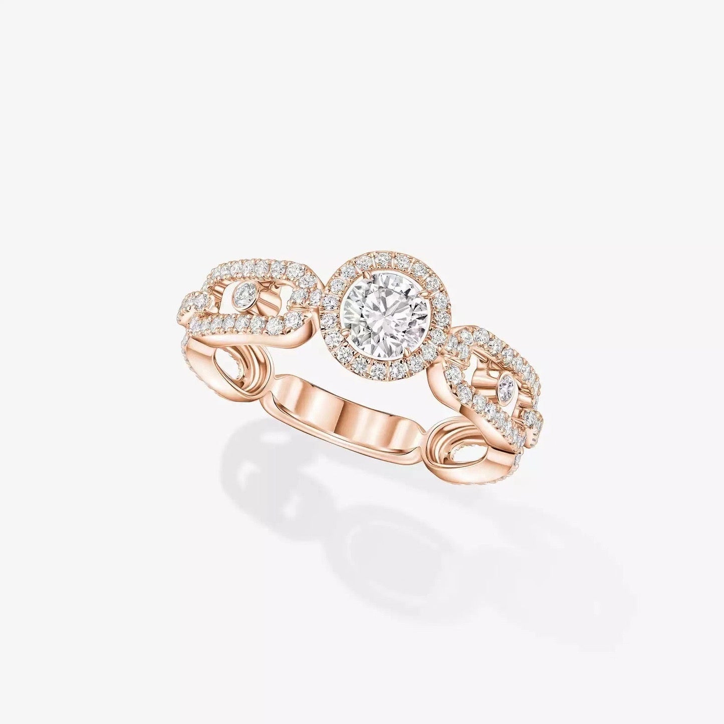 [Lume Jewels]Move Link Solitaire Ring