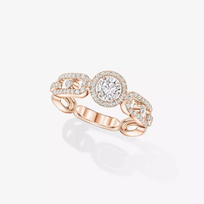 [Lume Jewels]Move Link Solitaire Ring