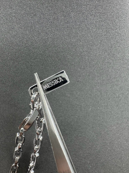 [Lume Jewels] Move Link Pave Diamond Chain Necklace