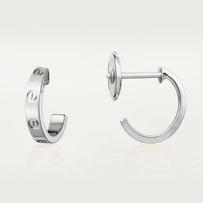 ¡®Lume Jewels¡¯LOVE EARRINGS 2.65MM SILVER