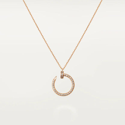 ¡®Lume Jewels¡¯JUSTE NECKLACE PINK GOLD DIAMONDS