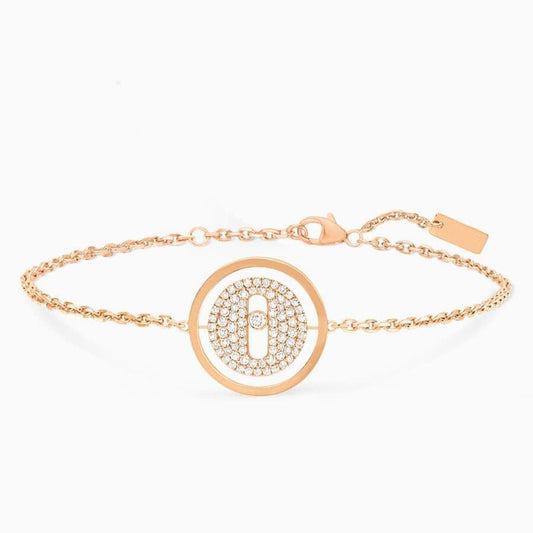 [Lume Jewels]LUCKY MOVE DIAMOND PAVED BRACELET