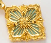 [Lume Jewels] B.C.L SMALL SIZE ENAMEL NECKLACE£¨Various colors)