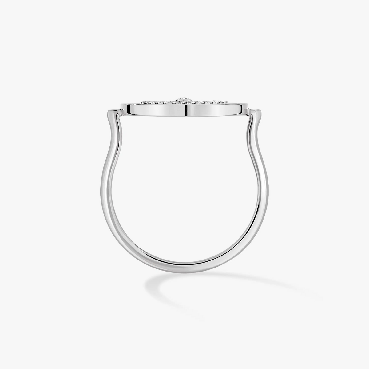 [Lume Jewels]LUCKY MOVE PAVED SILVER DIAMOND RING