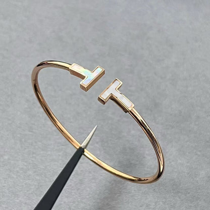 [Lume Jewels] T House Double T Open Bangle