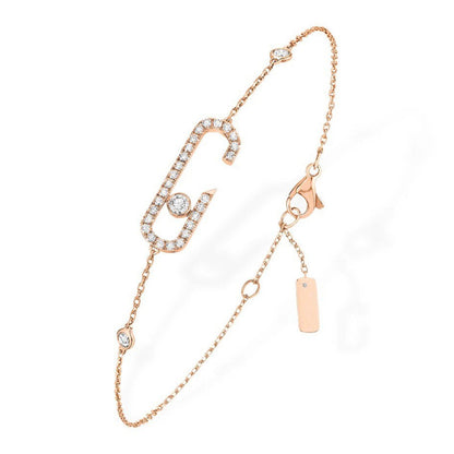 [Lume Jewels]BABY MOVE DIAMOND BRACELET(Adjustable length)