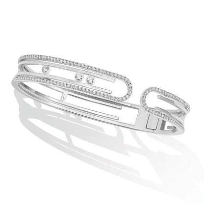 [Lume Jewels]MOVE 10TH PAVED DIAMOND BRACELET