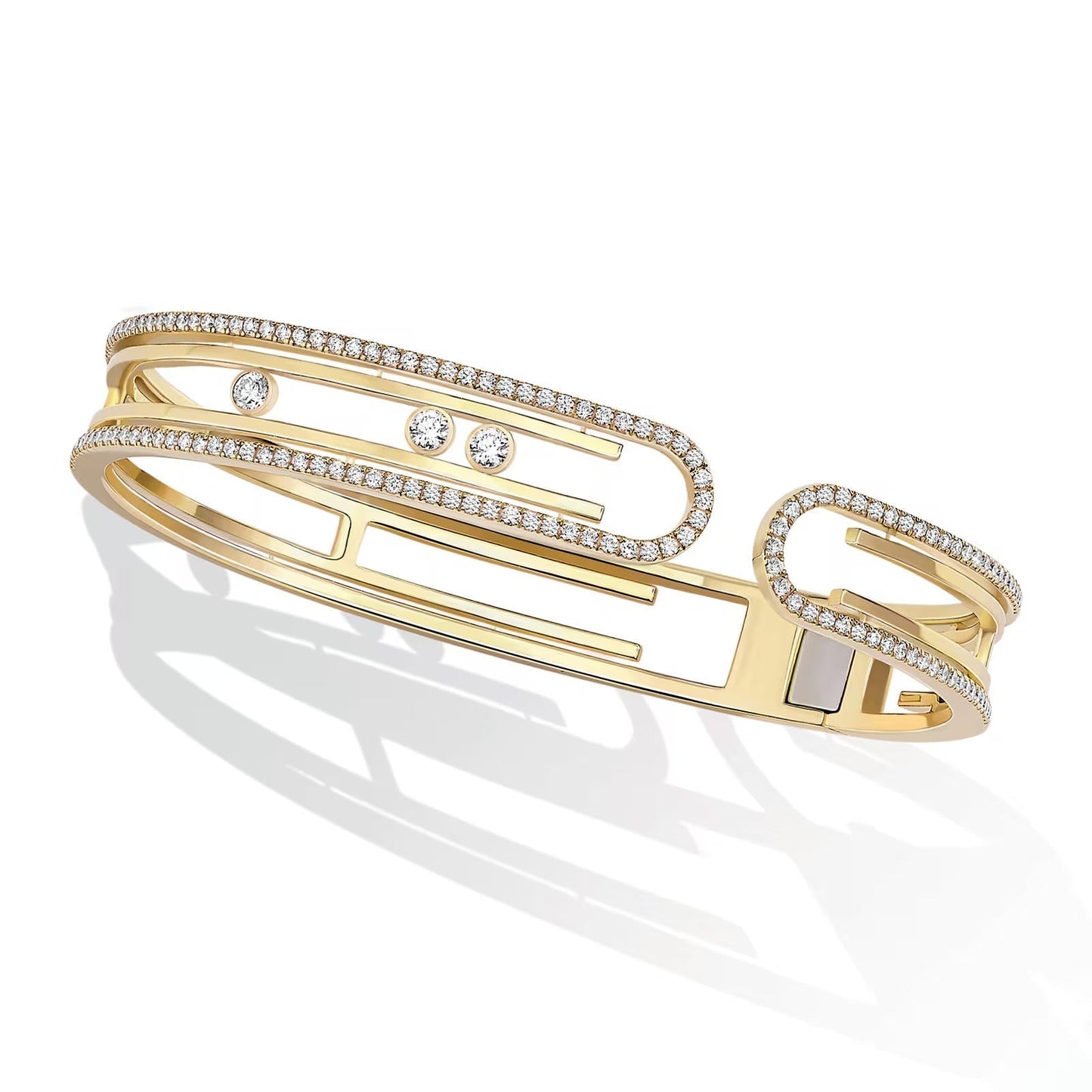 [Lume Jewels]MOVE 10TH PAVED DIAMOND BRACELET