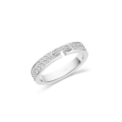 ¡®Lume Jewels¡¯ALLIANCE LIENS VIDENCE PAVED DIAMOND 4MM RING