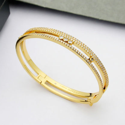 [Lume Jewels]Move Romane pavé bangle