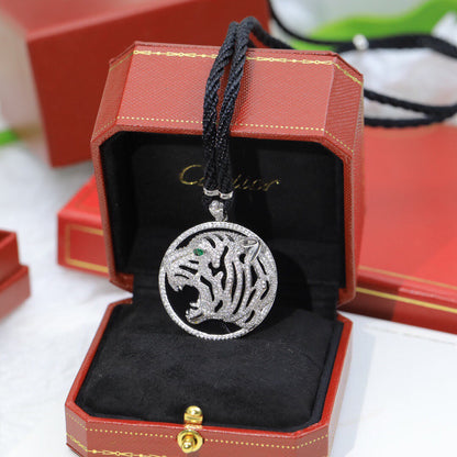 ¡®Lume Jewels¡ Openwork Tiger Cord Pendant Necklace