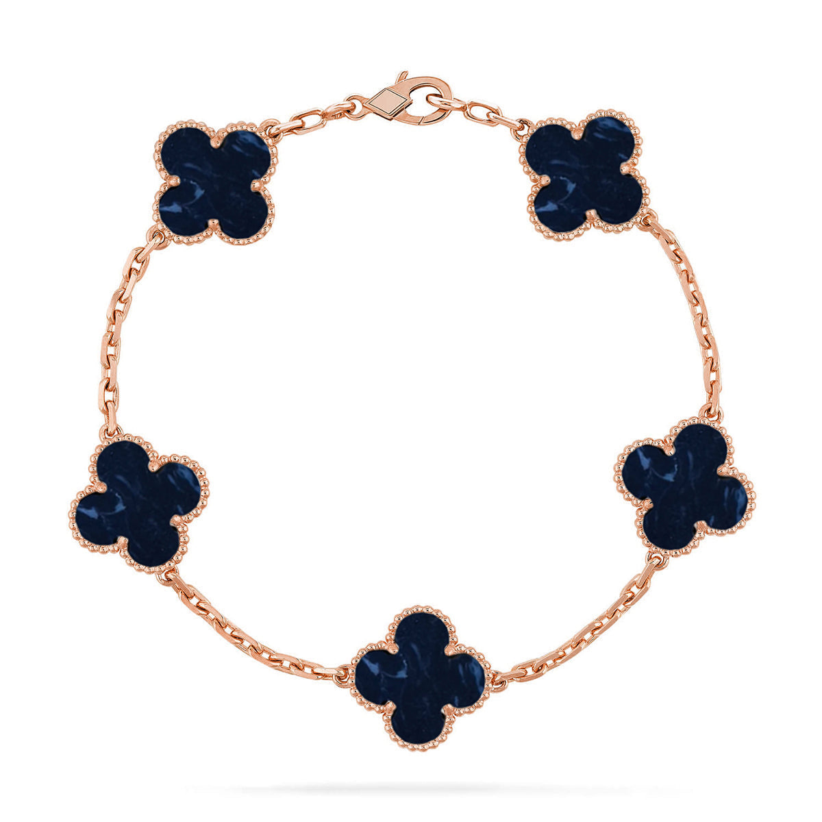 [Lume Jewels]New CLOVER 5 MOTIF PIETERSITE BRACELET COLLECTION