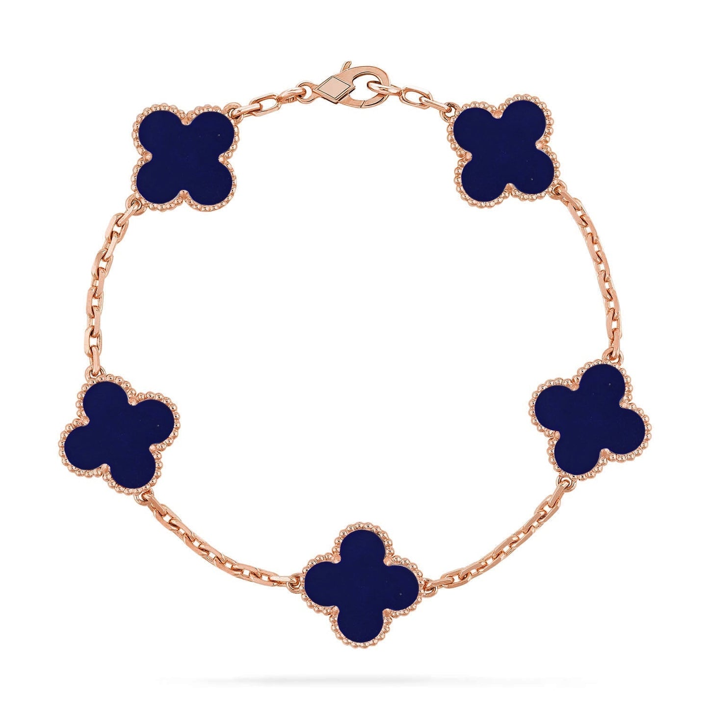 [Lume Jewels]New CLOVER 5 MOTIF LAPIS LAZULI BRACELET COLLECTION