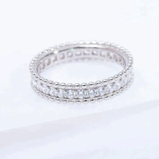 ¡®Lume Jewels¡¯PERLEE DIAMOND SILVER RING