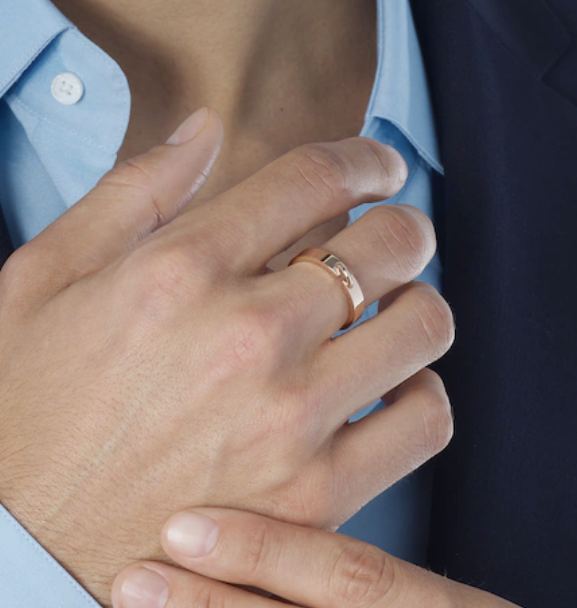 ¡®Lume Jewels¡¯ALLIANCE LIENS VIDENCE 4MM RING