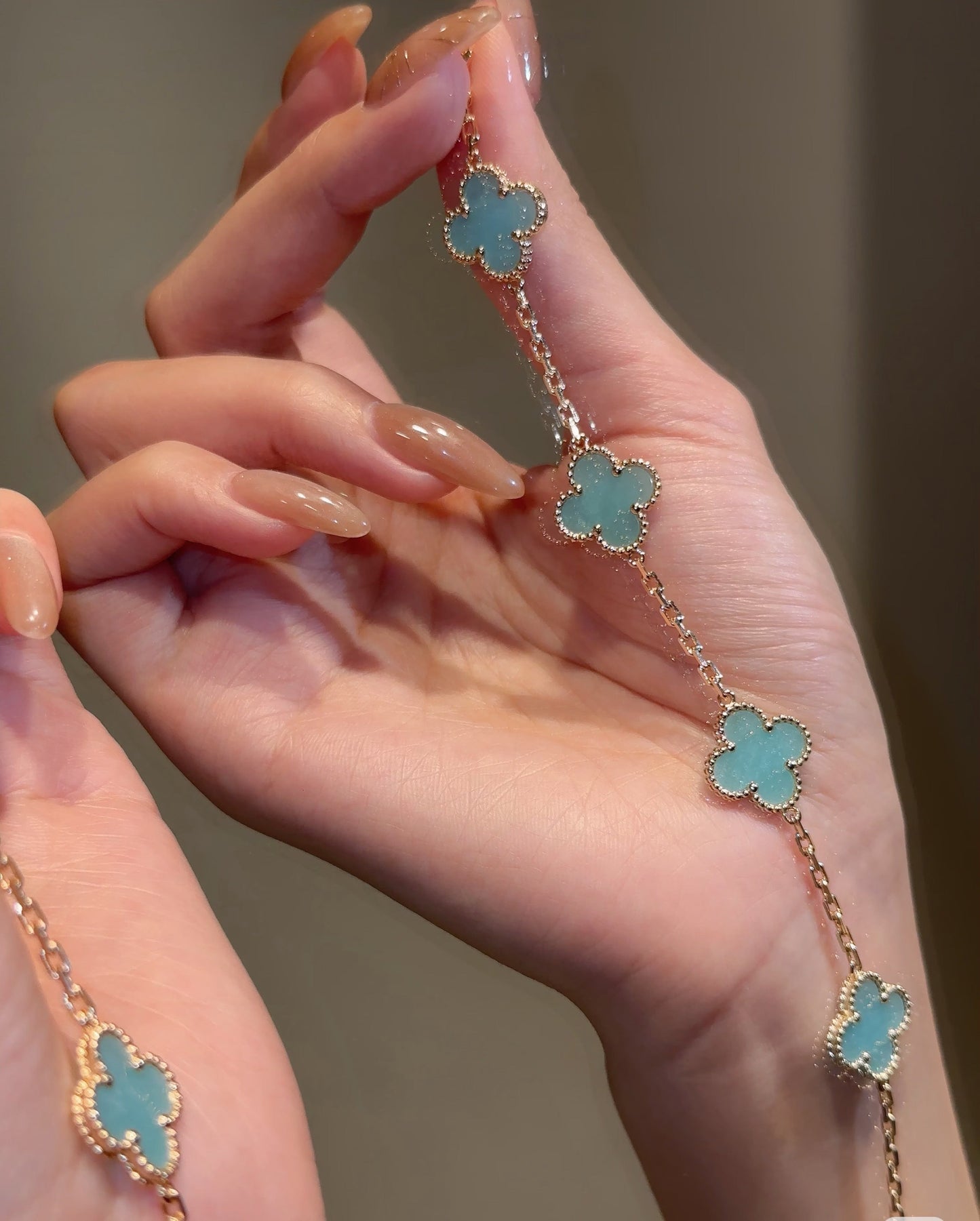 [Lume Jewels]Baby Blue Braided Bracelet