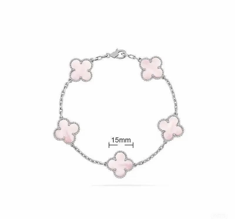 [Lume JewelsLight Pink Braided Bracelet