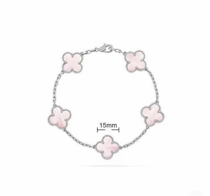 [Lume JewelsLight Pink Braided Bracelet