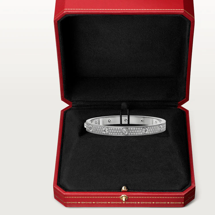 ¡®Lume Jewels¡¯LOVE BRACELET 6.1MM DIAMOND-PAVED 10 BIG DIAMONDS
