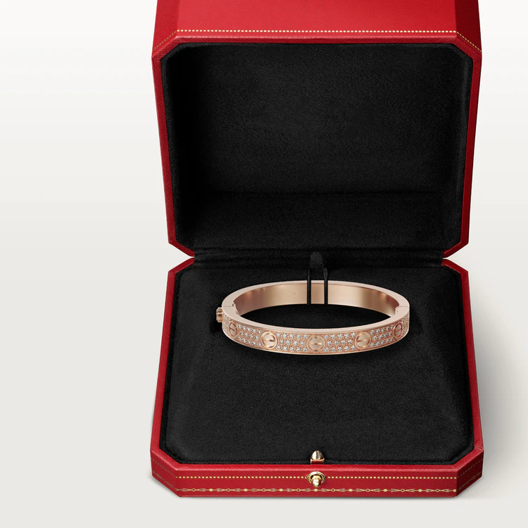 ¡®Lume Jewels¡¯LOVE BRACELET 6.1MM DIAMOND-PAVED