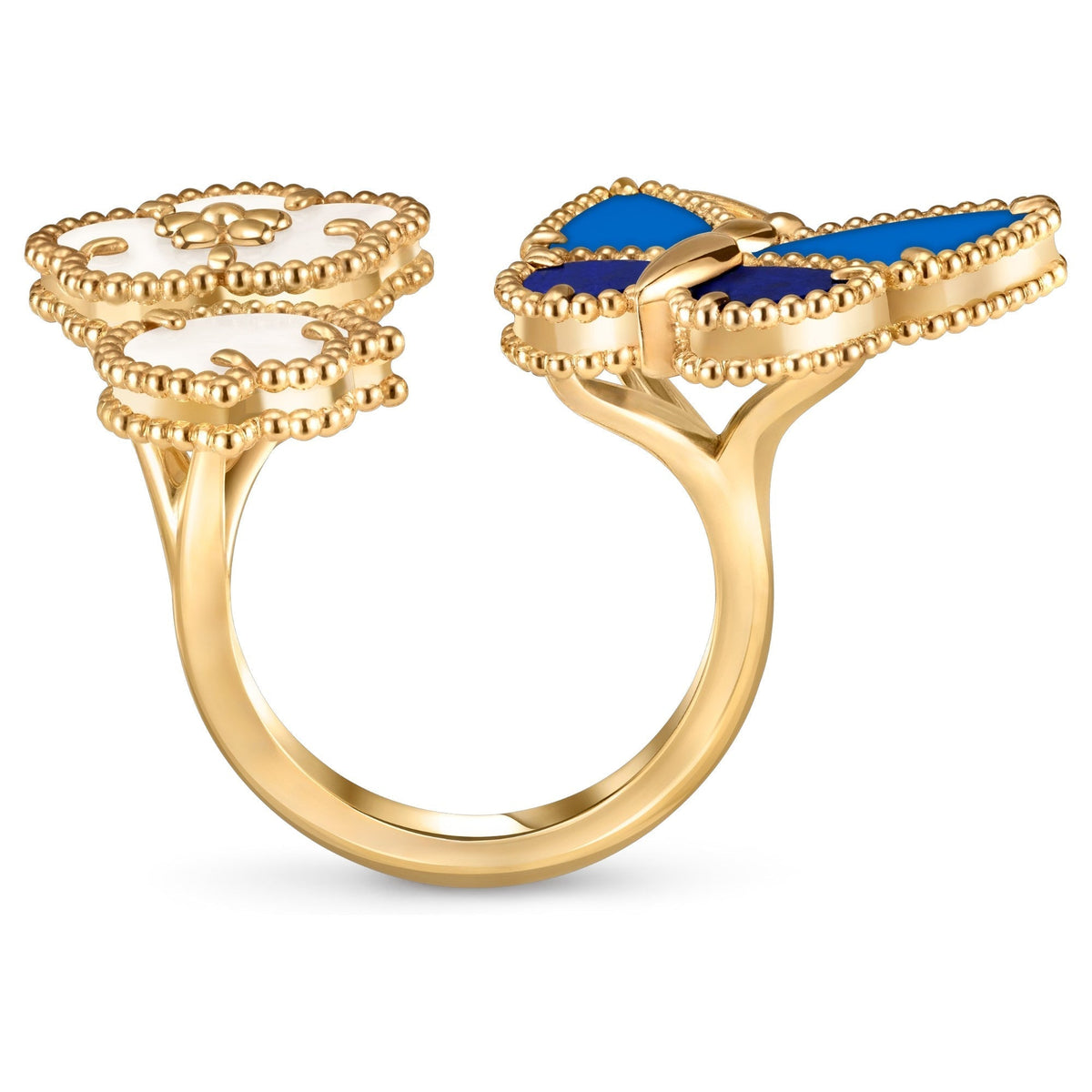[Lume Jewels]LUCKY SPRING BUTTERFLY OPEN-FACE RINGS
