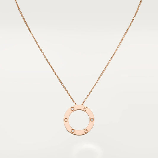 ¡®Lume Jewels¡¯LOVE NECKLACE 16MM 3 DIAMONDS