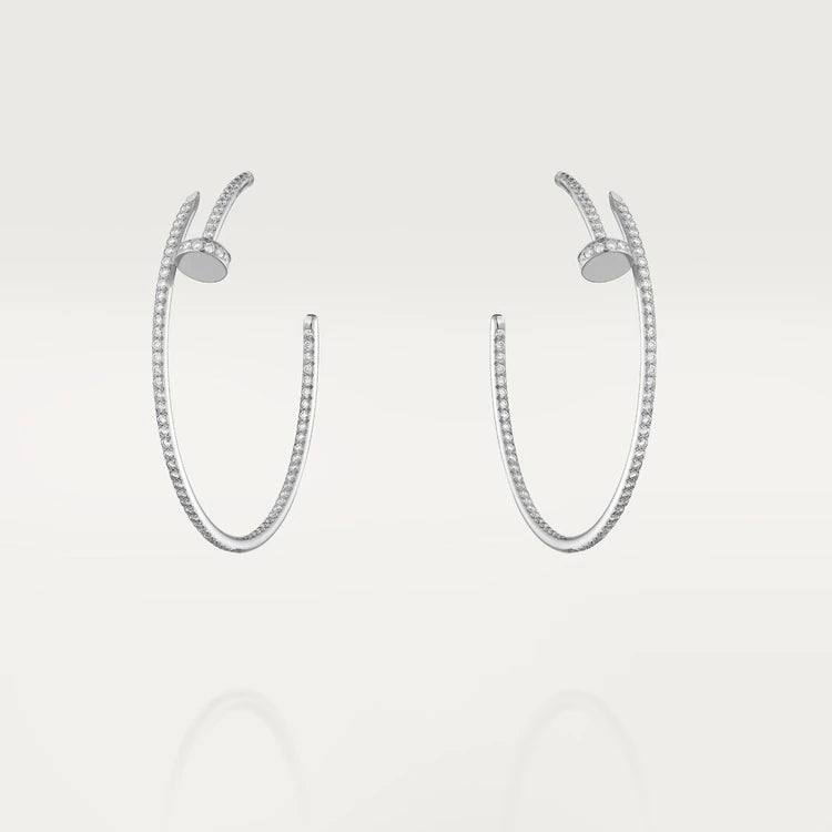 ¡®Lume Jewels¡¯JUSTE EARRINGS FULL DIAMONDS 1.8MM