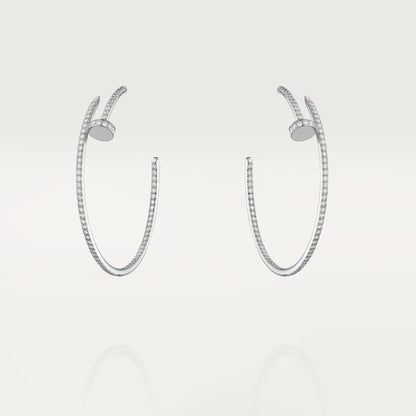 ¡®Lume Jewels¡¯JUSTE EARRINGS FULL DIAMONDS 1.8MM