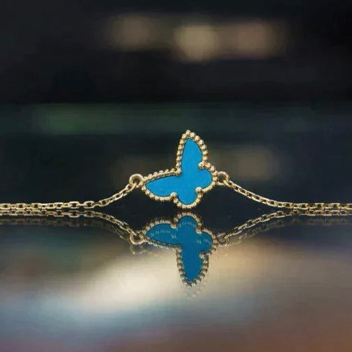 ¡®Lume Jewels¡¯BUTTERFLY TURQUOISE BUTTERFLY BRACELET