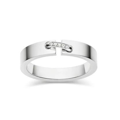 ¡®Lume Jewels¡¯ALLIANCE LIENS VIDENCE DIAMOND 4MM RING