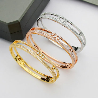 [Lume Jewels]Move Romane pavé bangle