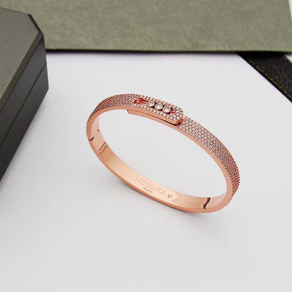 [Lume Jewels]Move Noa Full Pavé Diamond Bangle Bracelet