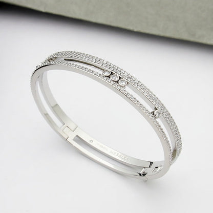 [Lume Jewels]Move Romane pavé bangle