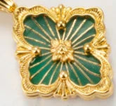 [Lume Jewels] B.C.L SMALL SIZE ENAMEL NECKLACE£¨Various colors)