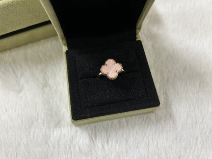 [Lume Jewels]Pink Clover Ring