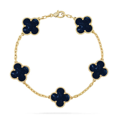 [Lume Jewels]New CLOVER 5 MOTIF PIETERSITE BRACELET COLLECTION