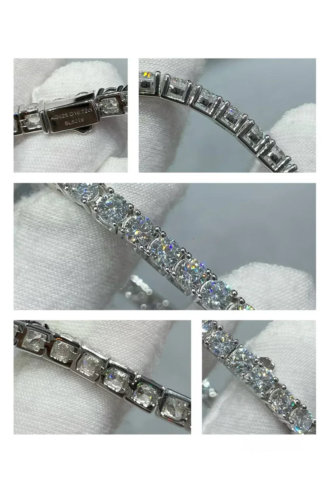 [Lume Jewels] TENNIS BRACELET WITH FULL DIAMOND SETTING