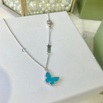 ¡®Lume Jewels¡¯BUTTERFLY TURQUOISE BUTTERFLY BRACELET SILVER