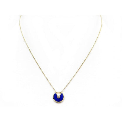 ¡®Lume Jewels¡¯AMULETTE ROSE GOLD AGATE NECKLACE