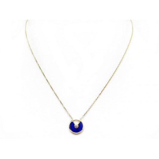 ¡®Lume Jewels¡¯AMULETTE ROSE GOLD AGATE NECKLACE