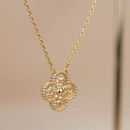 ¡®Lume Jewels¡¯CLOVER 15MM  BRONZING NECKLACE