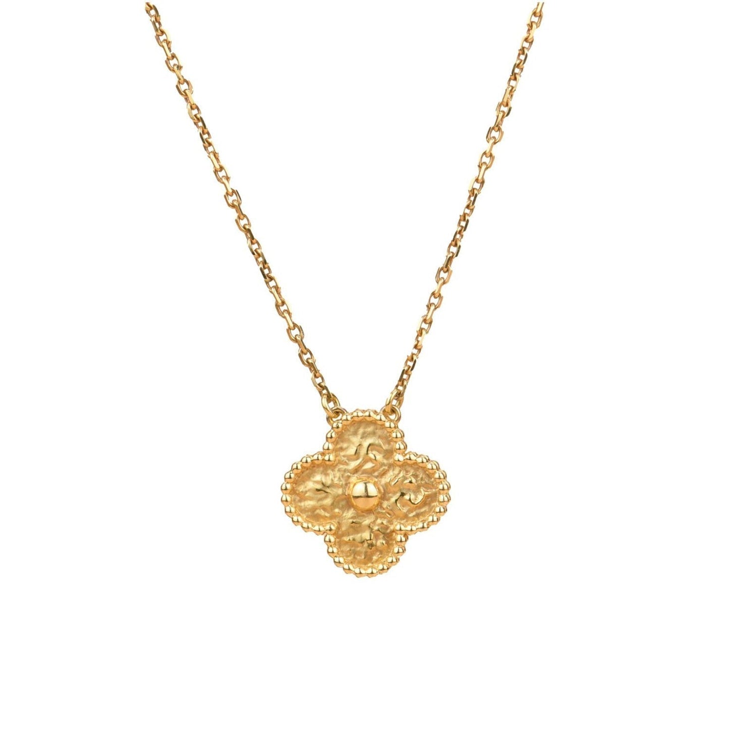 ¡®Lume Jewels¡¯CLOVER 15MM  BRONZING NECKLACE