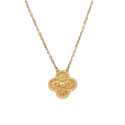 ¡®Lume Jewels¡¯CLOVER 15MM  BRONZING NECKLACE